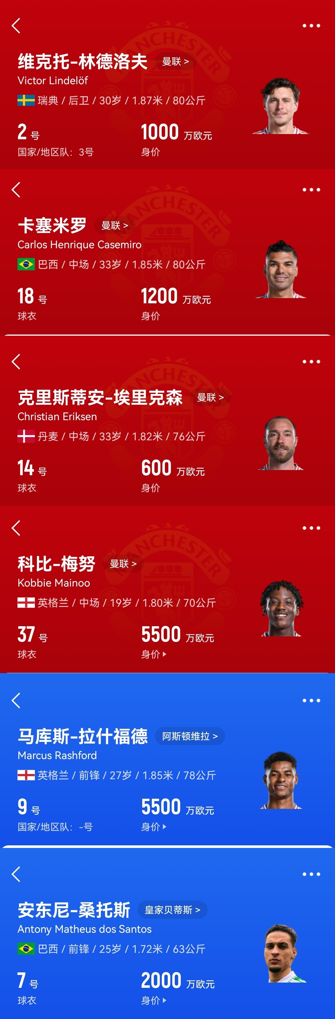  買(mǎi)誰(shuí)說(shuō)話(huà)！記者：曼聯(lián)套現拉什福德梅努等人，有信心投資頂級轉會(huì )