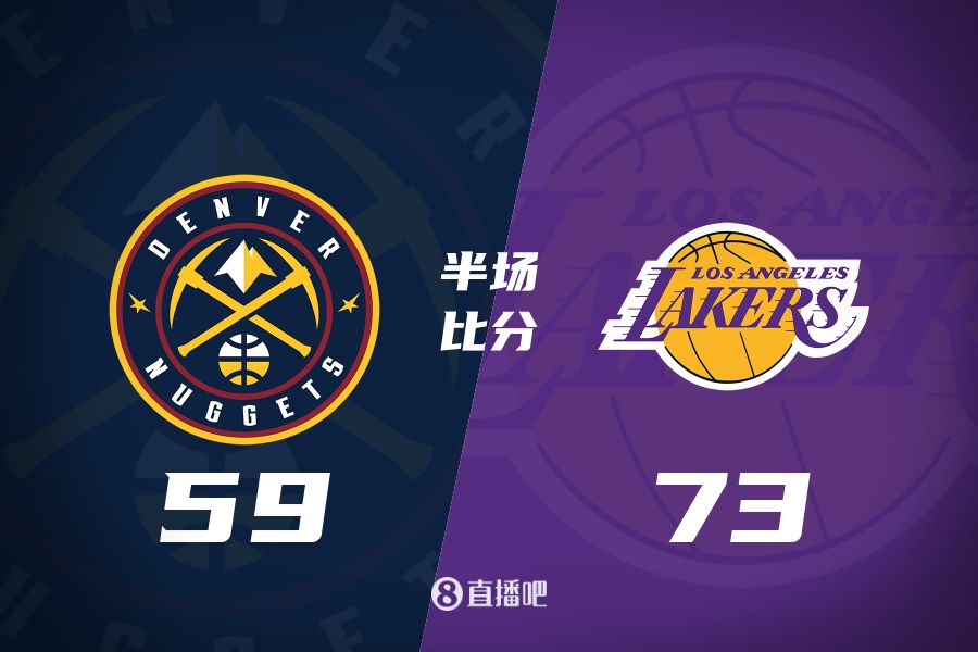  水銀瀉地的進(jìn)攻火力次節暫緩！東契奇25分 湖人半場(chǎng)領(lǐng)先掘金14分