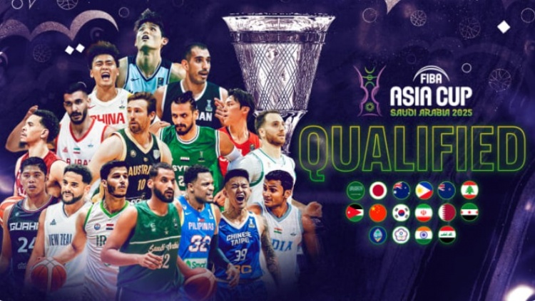  8月在沙特舉辦！FIBA官網(wǎng)：男籃亞洲杯抽簽儀式將在下月8號舉行