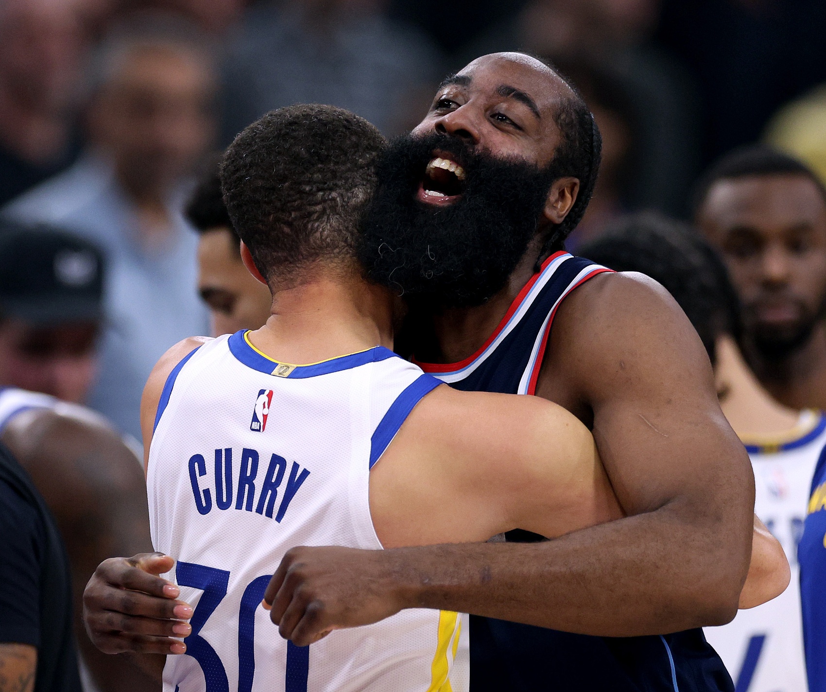  諸神黃昏！庫里哈登先后50+ NBA歷史首次兩名35歲以上球員轟50+！