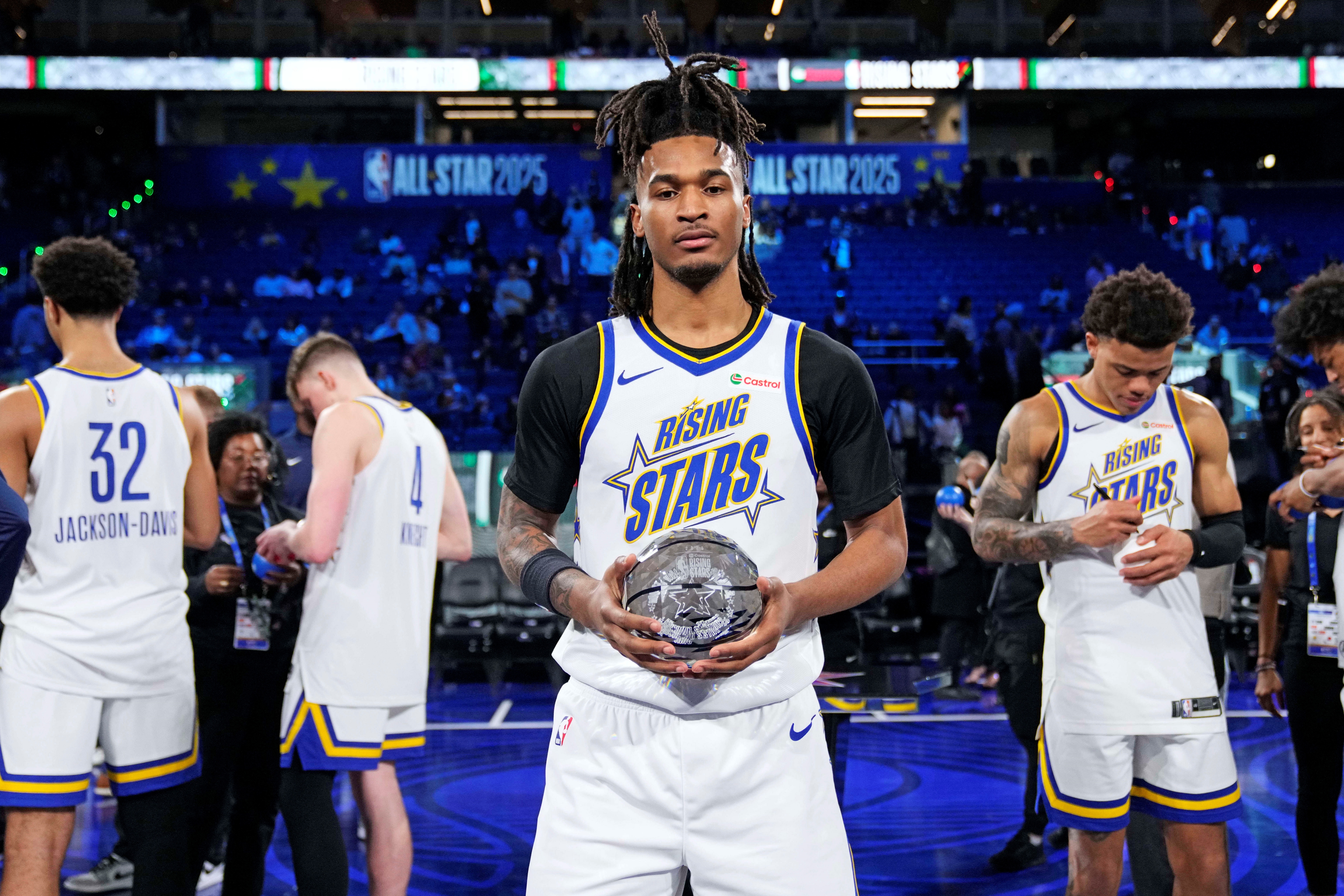  斬獲新秀賽MVP！卡斯爾：全明星周末很成功也很有趣